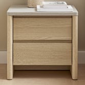 Core Living Lenore 2 Drawer Bedside Table