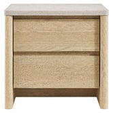 Core Living Lenore 2 Drawer Bedside Table