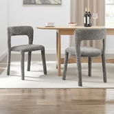 Core Living Sabrina Chenille Dining Chairs