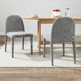 Core Living Ary Chenille Dining Chairs