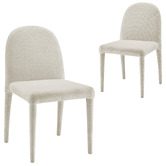 Core Living Ary Chenille Dining Chairs