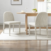 Core Living Ary Chenille Dining Chairs