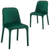 Core Living Kysh Velvet Dining Chairs