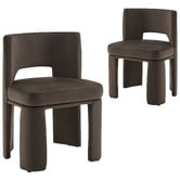 Core Living Astrid Velvet Dining Chairs