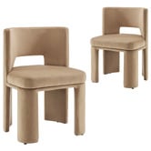 Core Living Astrid Velvet Dining Chairs