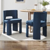 Core Living Astrid Velvet Dining Chairs