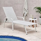 Core Living Kagan Steel Sun Lounger