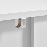 Core Living White Elise Study Desk