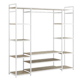 Core Living Lewis 12 Shelf Clothing Rack
