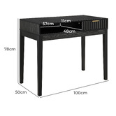 Core Living Decoris 1 Drawer &amp; Shelf Writing Desk