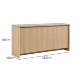 Core Living Lenore 3 Door Sideboard