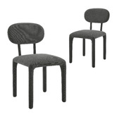 Core Living Hugh Chenille Dining Chairs