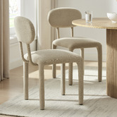Core Living Hugh Chenille Dining Chairs
