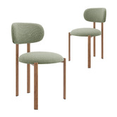 Core Living Derry Chenille Dining Chairs