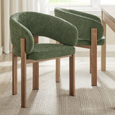 Core Living Ruther Fleece Dining Chairs