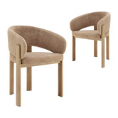 Core Living Ruther Fleece Dining Chairs