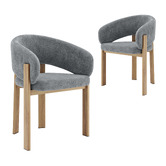 Core Living Ruther Fleece Dining Chairs