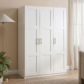 Core Living White Morana 3 Door Wardrobe