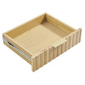 Core Living Mossveil Pine Wood Study Desk