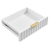 Core Living Mossveil Pine Wood Study Desk
