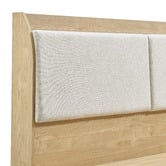 Core Living Brindle Gas Lift Storage Queen Bed Frame