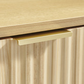 Core Living Mossveil Pine Wood Bedside Table