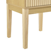 Core Living Mossveil Pine Wood Bedside Table