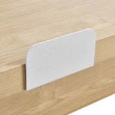 Core Living Altherin Gas Lift Queen Bed Frame with Bedside Tables