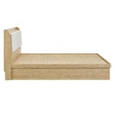 Core Living Brindle Gas Lift Storage Queen Bed Frame