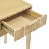 Core Living Mossveil Pine Wood Study Desk