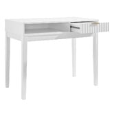 Core Living Mossveil Pine Wood Study Desk