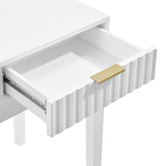 Core Living Mossveil Pine Wood Study Desk