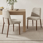 Core Living Elara Chenille Dining Chairs
