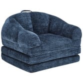 Core Living Drima Single Chenille Fold Out Sofa Bed