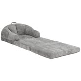 Core Living Drima Single Chenille Fold Out Sofa Bed