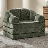Core Living Drima Single Chenille Fold Out Sofa Bed