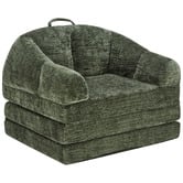 Core Living Drima Single Chenille Fold Out Sofa Bed