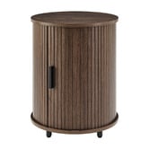 Core Living Callix Bedside Table with Sliding Door