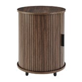 Core Living Callix Bedside Table with Sliding Door