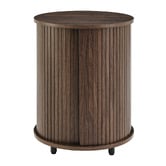 Core Living Callix Bedside Table with Sliding Door