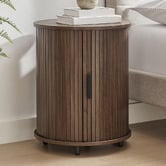 Core Living Callix Bedside Table with Sliding Door