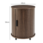 Core Living Callix Bedside Table with Sliding Door