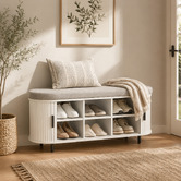 Core Living Callix 2 Door Shoe Storage Bench