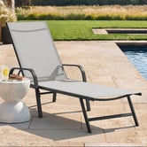 Core Living Kagan Steel Sun Lounger