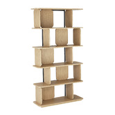 Core Living Ollie 5 Tier Bookcase