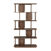 Core Living Ollie 5 Tier Bookcase