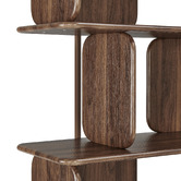Core Living Ollie 5 Tier Bookcase