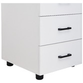 Core Living Edna 3 Drawer Corner Wardrobe