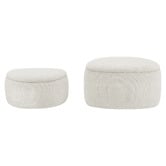 Core Living 2 Piece Therese Ottoman Set