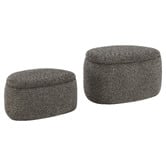 Core Living 2 Piece Therese Ottoman Set